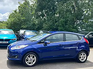 Used 2014 Ford Fiesta Zetec Blue - Interior and Exterior details 10