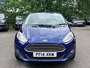 Used 2014 Ford Fiesta Zetec Blue - Interior and Exterior details 11