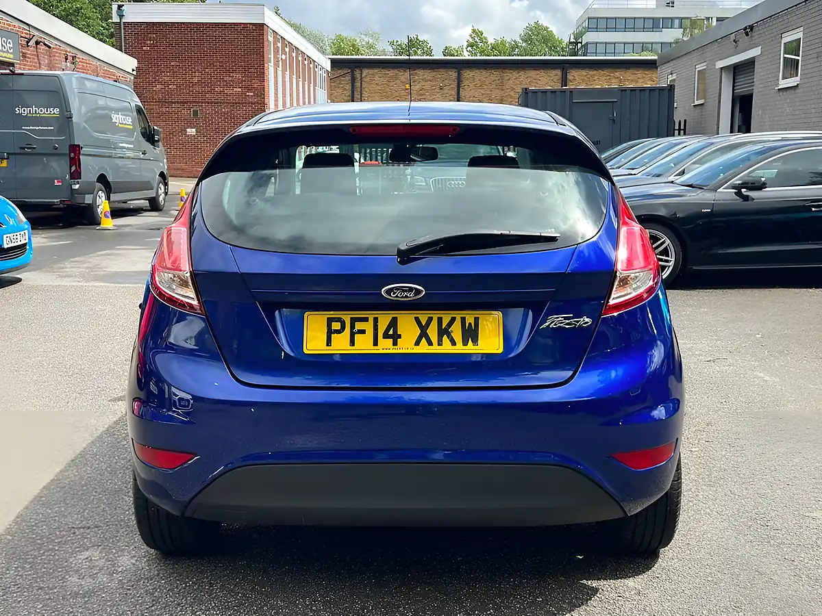 Used 2014 Ford Fiesta Zetec Blue - Interior and Exterior details 12