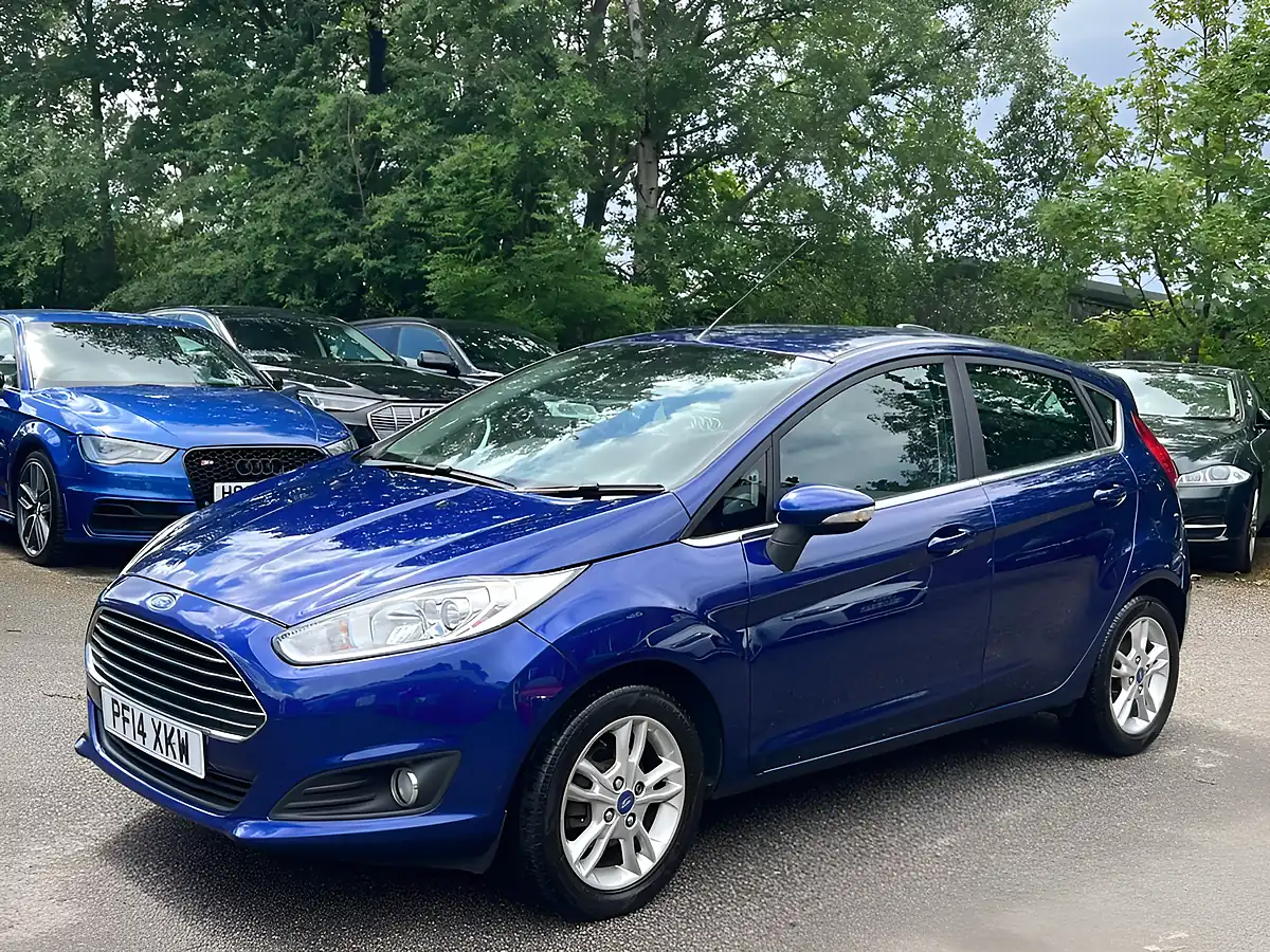 Used 2014 Ford Fiesta Zetec Blue - Interior and Exterior details 2