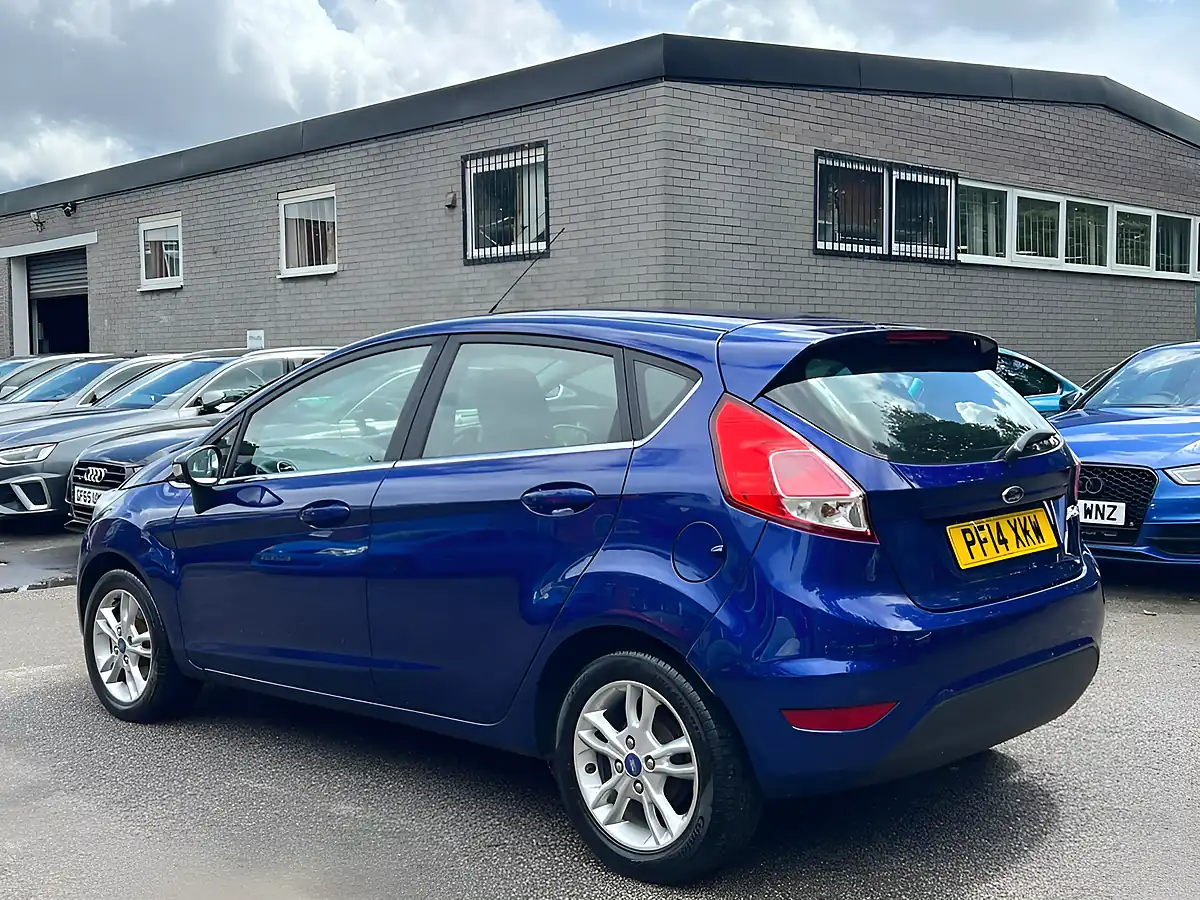 Used 2014 Ford Fiesta Zetec Blue - Interior and Exterior details 4