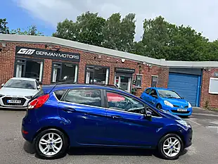Used 2014 Ford Fiesta Zetec Blue - Interior and Exterior details 6