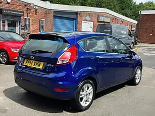 Used 2014 Ford Fiesta Zetec Blue - Interior and Exterior details 8