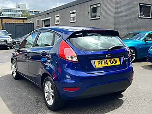 Used 2014 Ford Fiesta Zetec Blue - Interior and Exterior details 9