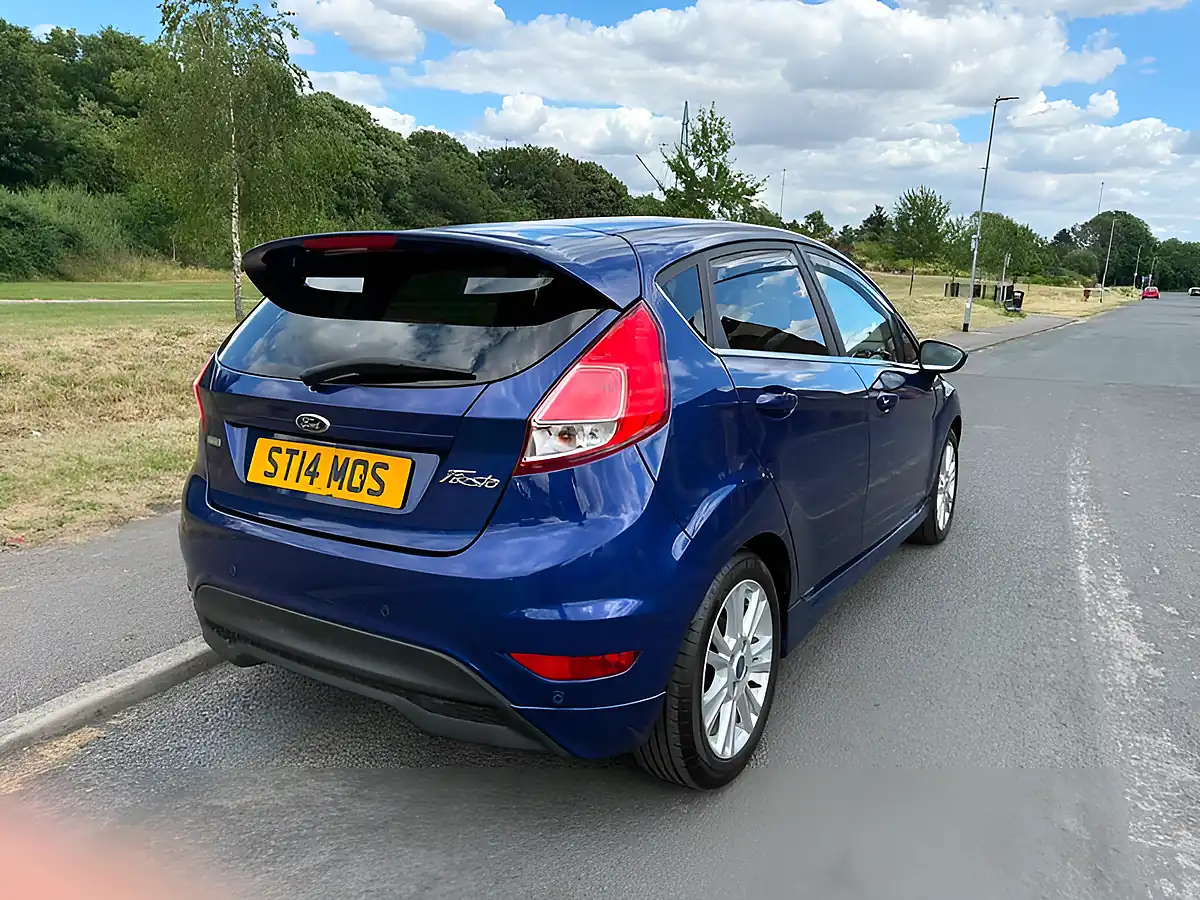 Used 2014 Ford Fiesta Zetec Blue - Interior and Exterior details 2