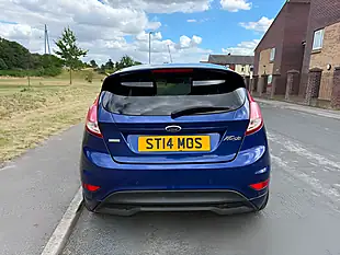 Used 2014 Ford Fiesta Zetec Blue - Interior and Exterior details 3