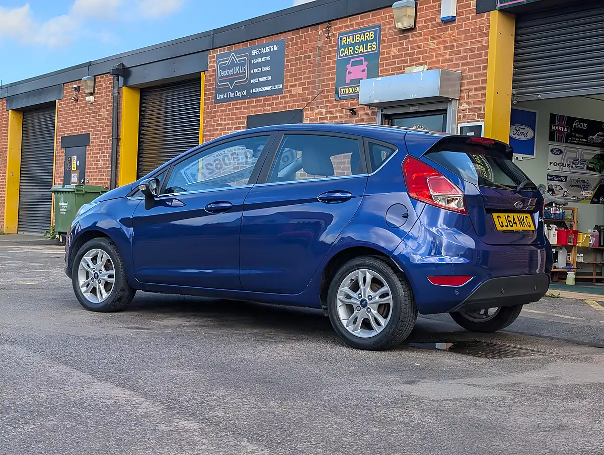Used 2014 Ford Fiesta Zetec Blue - Interior and Exterior details 2