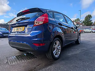 Used 2014 Ford Fiesta Zetec Blue - Interior and Exterior details 3
