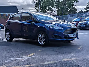 Used 2014 Ford Fiesta Zetec Blue - Interior and Exterior details 4