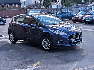 Used 2014 Ford Fiesta Zetec Blue - Interior and Exterior details 5