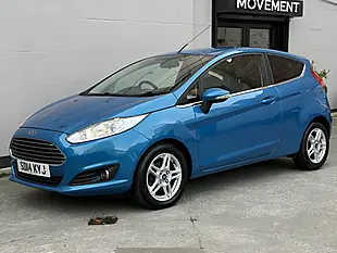 Used 2014 Ford Fiesta Zetec Blue - Interior and Exterior details 2