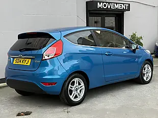 Used 2014 Ford Fiesta Zetec Blue - Interior and Exterior details 4