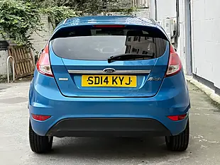 Used 2014 Ford Fiesta Zetec Blue - Interior and Exterior details 8