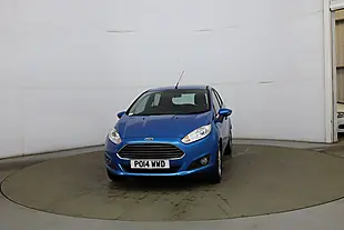 Used 2014 Ford Fiesta Zetec Blue - Interior and Exterior details 2