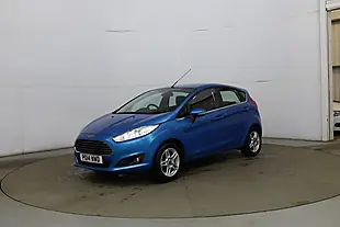 Used 2014 Ford Fiesta Zetec Blue - Interior and Exterior details 3