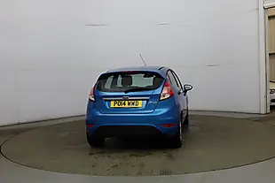 Used 2014 Ford Fiesta Zetec Blue - Interior and Exterior details 5