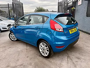 Used 2014 Ford Fiesta Zetec Candy Blue - Interior and Exterior details 2