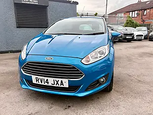 Used 2014 Ford Fiesta Zetec Candy Blue - Interior and Exterior details 3