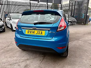 Used 2014 Ford Fiesta Zetec Candy Blue - Interior and Exterior details 4