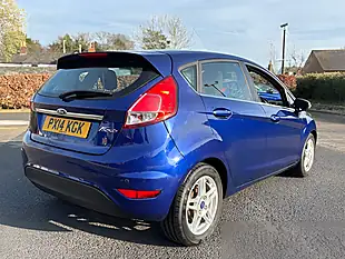 Used 2014 Ford Fiesta Zetec Deep Impact Blue - Interior and Exterior details 12
