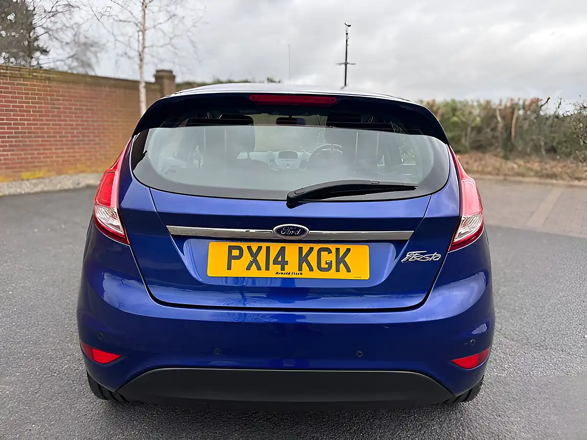 Used 2014 Ford Fiesta Zetec Deep Impact Blue - Interior and Exterior details 13