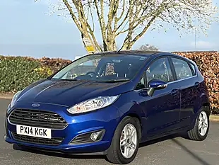 Used 2014 Ford Fiesta Zetec Deep Impact Blue - Interior and Exterior details 3