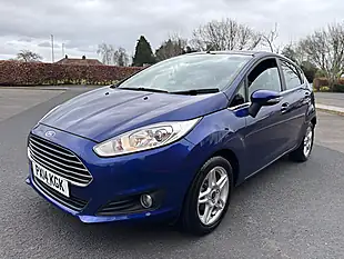 Used 2014 Ford Fiesta Zetec Deep Impact Blue - Interior and Exterior details 4