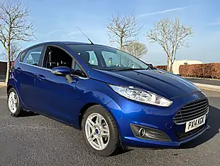 Used 2014 Ford Fiesta Zetec Deep Impact Blue - Interior and Exterior details 8