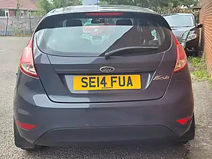 Used 2014 Ford Fiesta Zetec Grey - Interior and Exterior details 4