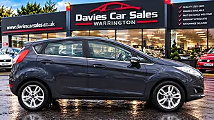 Used 2014 Ford Fiesta Zetec Midnight Sky Grey - Interior and Exterior details 4