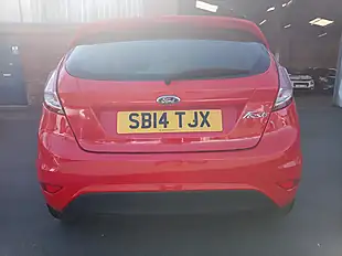 Used 2014 Ford Fiesta Zetec Red - Interior and Exterior details 9