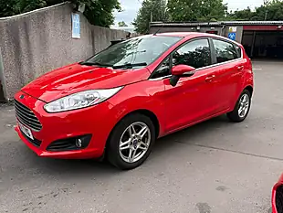 Used 2014 Ford Fiesta Zetec Red - Interior and Exterior details 2