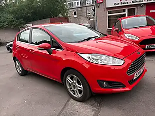 Used 2014 Ford Fiesta Zetec Red - Interior and Exterior details 3