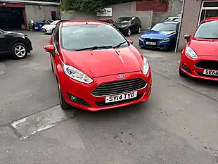 Used 2014 Ford Fiesta Zetec Red - Interior and Exterior details 8