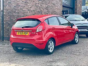 Used 2014 Ford Fiesta Zetec Red - Interior and Exterior details 2