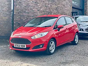 Used 2014 Ford Fiesta Zetec Red - Interior and Exterior details 3