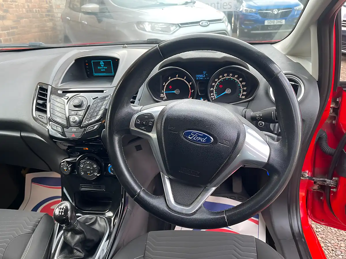 Used 2014 Ford Fiesta Zetec Red - Interior and Exterior details 7