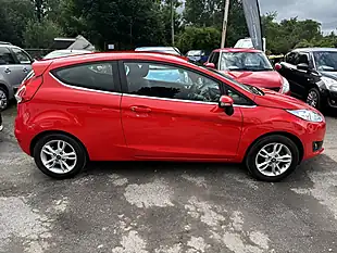 Used 2014 Ford Fiesta Zetec Red - Interior and Exterior details 2