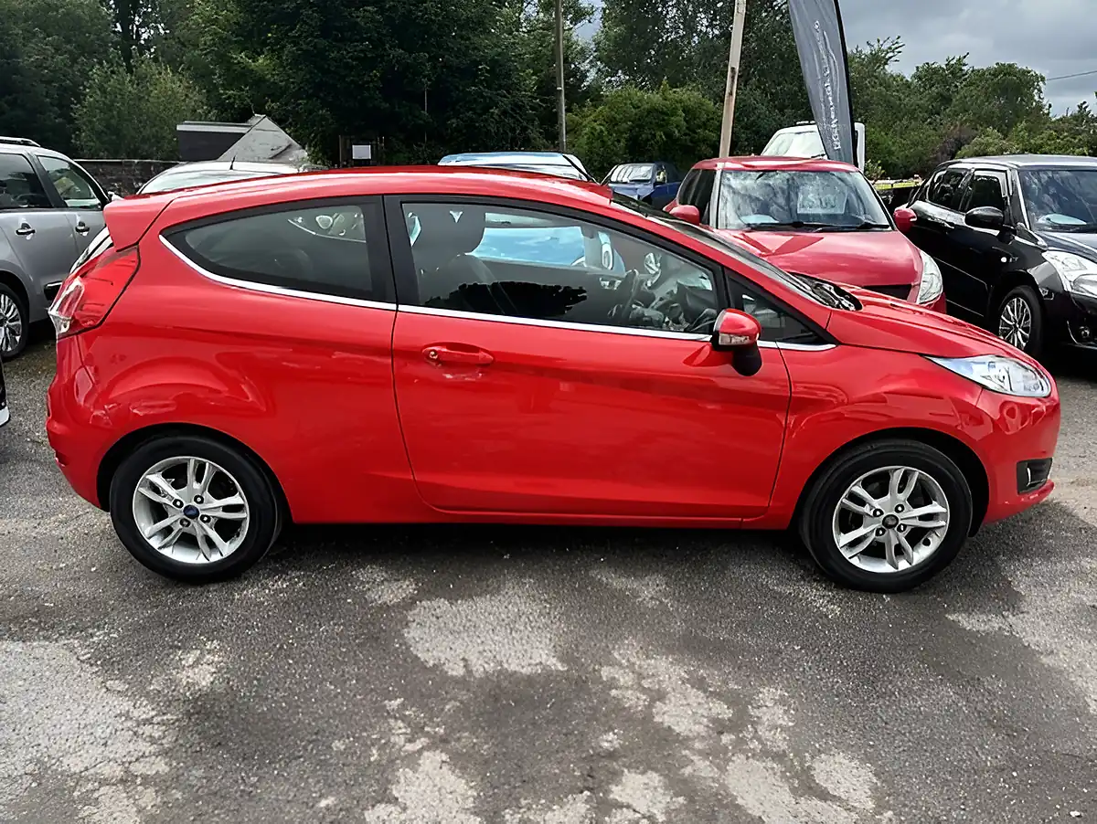 Used 2014 Ford Fiesta Zetec Red - Interior and Exterior details 2