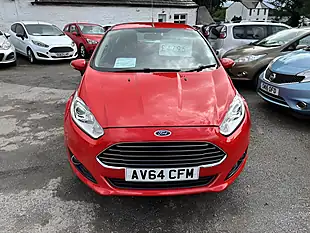 Used 2014 Ford Fiesta Zetec Red - Interior and Exterior details 4