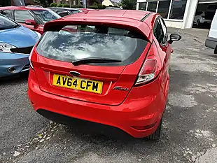 Used 2014 Ford Fiesta Zetec Red - Interior and Exterior details 5