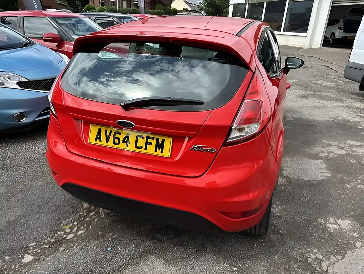 Used 2014 Ford Fiesta Zetec Red - Interior and Exterior details 5
