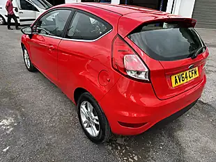 Used 2014 Ford Fiesta Zetec Red - Interior and Exterior details 6