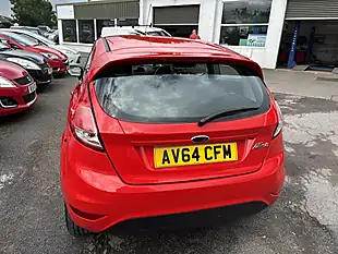 Used 2014 Ford Fiesta Zetec Red - Interior and Exterior details 7