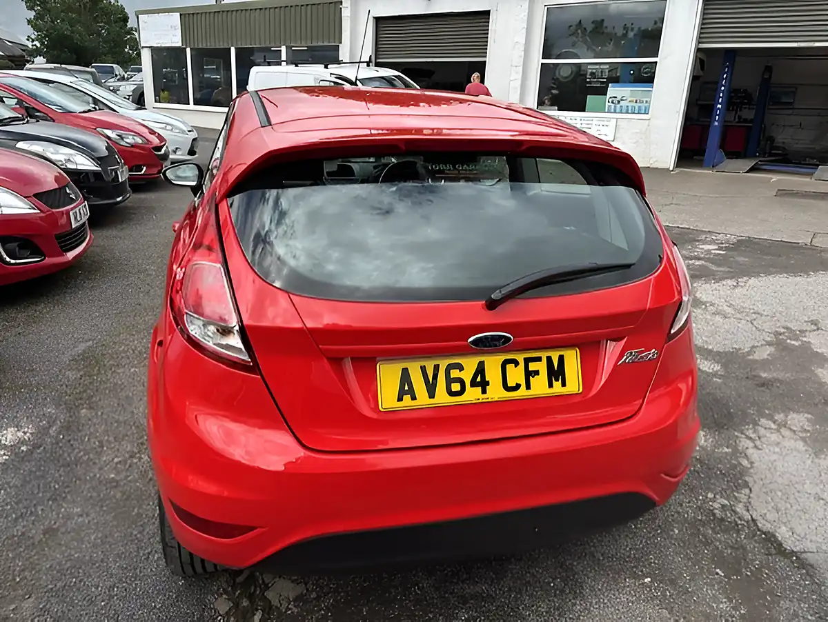 Used 2014 Ford Fiesta Zetec Red - Interior and Exterior details 7