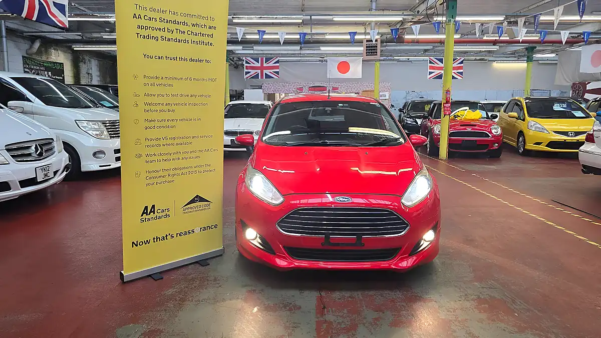 Used 2014 Ford Fiesta Zetec Red - Interior and Exterior details 2