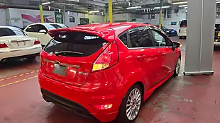 Used 2014 Ford Fiesta Zetec Red - Interior and Exterior details 3