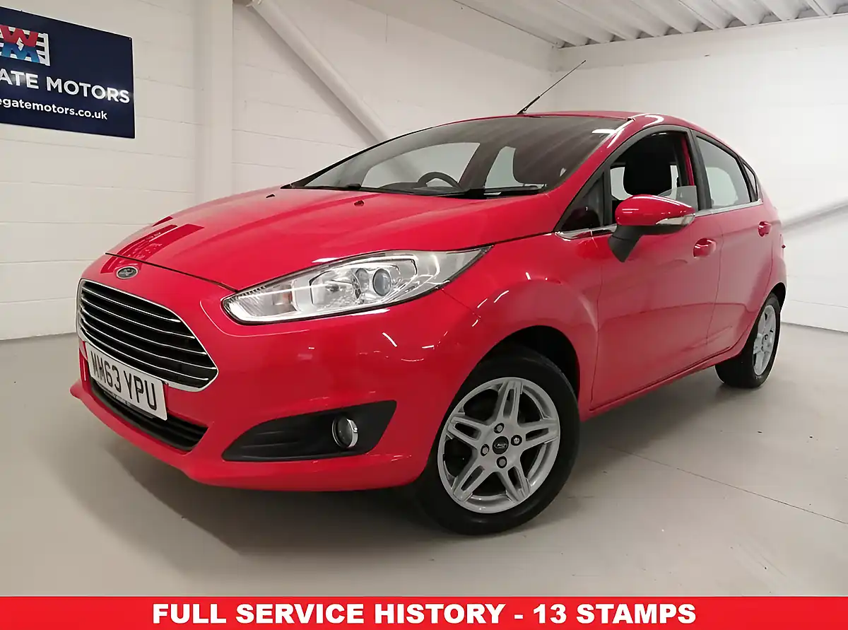 Used 2014 Ford Fiesta Zetec Red - Interior and Exterior details 2