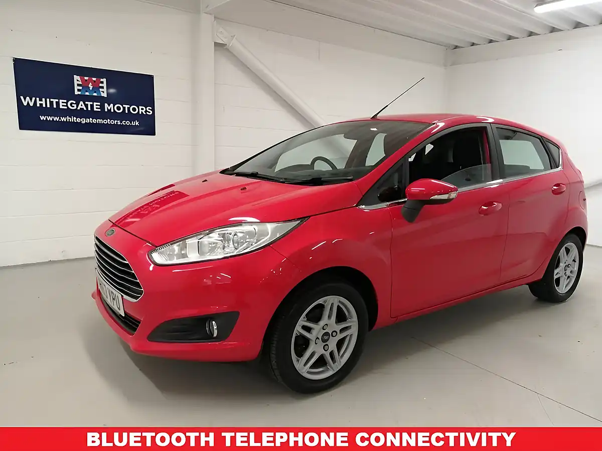 Used 2014 Ford Fiesta Zetec Red - Interior and Exterior details 3