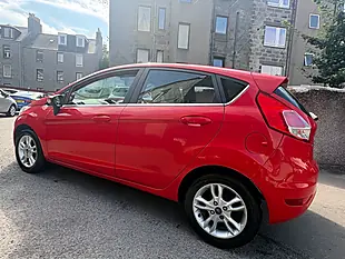 Used 2014 Ford Fiesta Zetec Red - Interior and Exterior details 5